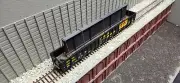 HO Scale Aurora Miniatures TTX Railgon Gondola Bridge Beam Load (Load Only)