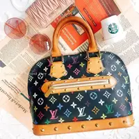 在飛比找蝦皮購物優惠-二手旗艦 LOUIS VUITTON LV ALMA 字紋 