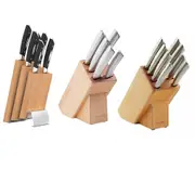 Scanpan Classic Stainless Steel Knife Block Set - 7pcs