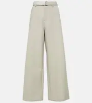[Sacai] Sacai Wide-leg pants AU 14 white