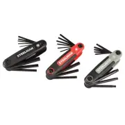 Steelman 25 Key Hex Key Allen Wrench Set SAE Metric Torx 3 Pc Combo 41928