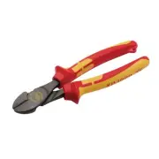 Draper VDE Hi-Leverage Side Cutter 200mm Tethered 1,000V AC 1,500V DC XP1000HLSC