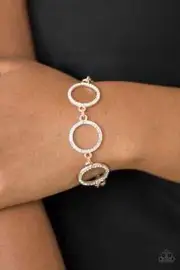 Paparazzi DRESS THE PART rose gold bracelet