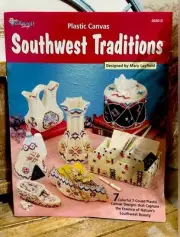 SOUTHWEST-TRADITIONS Plastic Canvas Leaflet by The Needlecraft Shop #203012