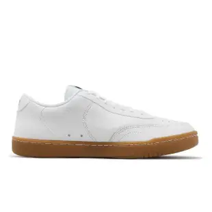 【NIKE 耐吉】休閒鞋 Court Vintage PREM 男鞋 白 皮革 復古 網球風 低筒 小勾(CT1726-101)