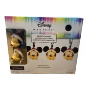 Disney Magic Holiday Blinking MICKEY MOUSE 8 LED Light String ~ NIB ~