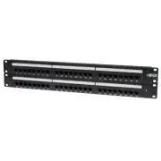 Tripp Lite 48-Port Cat6/Cat5 2U RJ45 Rack-Mount 110 Type Patch Panel