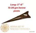 5 Pcs Organic Henna Cones