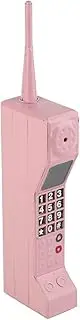 Brick Cell Phone Ornament-Model Retro Cell Phone, Vintage Cell Phone, Retro Antique Cell Phone Model, Simulation Photo Props For Home Stage(Pink)