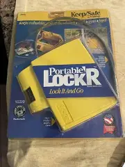 Keep Safe by SENTRY Portable Lock'r Club Gym Pool Boat Key Phone Cable Lock Box