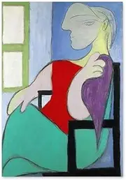 Pablo Picasso Poster Abstract Famous Painting Pablo Picasso Canvas Wall Art Pablo Picasso Prints Modern Decoration Picture for Home 40x60cm Unframed