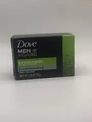 Dove Men Care Extra Fresh Moisturizing Cream Body & Face Bar Soap