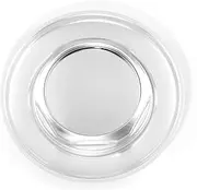 QXKSPG 1PC 154mm 72mm Car Wheel Center Hub Cap Cover RC RSII 17'' Inch Assembly Auto Accessories 09.24.206 09.23.502 09.24.156 Wheel Trims Set(B Silver)