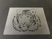 Tiger #2 Stencil 10mm or 7mm Thick, Crafts, Tigers, Jungle, Lion, Leopard