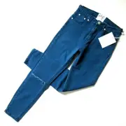 NWT One Teaspoon Freebirds in Freebird Knee Slit Destroyed Skinny Jeans 25