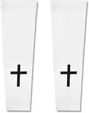 [Generic] UV Arm Sleeves for Men,Arm Sun Protector Sleeves | Outdoor Sunscreen Supplies, UV Protection Elbow Cover for Backpacking Travel