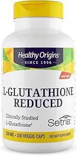 [Healthy Origins] L-Glutathione (Setria) 500 mg, 150 Capsules