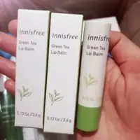 在飛比找蝦皮購物優惠-Innisfree 綠茶潤唇膏無色潤唇膏