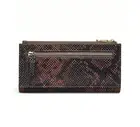 Radley Wood Street 2.0 Faux Snake Wallet Tortoise Brown S5919205
