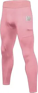 [SPVISE] Compression Pants Men Leggings for Sports Gym Cool Dry Athletic Tights Base Layer for Running Football Basketball Yoga