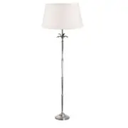 Casablanca 1 Light Floor Lamp Base Antique Silver - ELANK58785FLAS