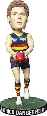 AFL - Patrick Dangerfield 8" Adelaide Crows Bobble Head (Elite Sports) #NEW