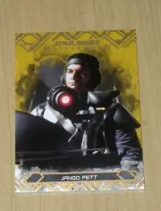 2017 Topps Star Wars Masterwork GOLD parallel JANGO FETT #7 /25
