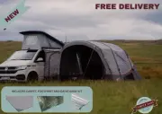 Campervan Driveaway Awning Vango Cove Air TC LOW - FREE DRIVEAWAY KIT