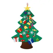 Multicoloured Christmas Tree Pendant Removable Ornaments Decor