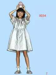 Resin 1:24 1:43 1:64 1:87 White Skirt Cute Girl Painted Figure Scene Props Toys