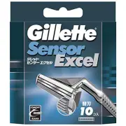 Gillette Sensor Excel 10 replacement blades Shaving Razor