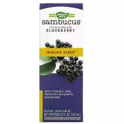 2 X Nature's Way, Sambucus Immune Syrup, Standardized Elderberry, 8 fl oz (240 m