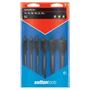 Sutton D501 SS6W Set 6pce Wallet Spade Bit