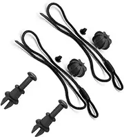Vuzmode Parcel Shelf String Cord, for, for Octavia, MK2 1Z 2004 2005 2006 2007 2008 2009 2010 2011 2012 2013 Car Rear Parcel Shelf String Tonneau Cover Strap Cord OE：1Z5867769 Car Boot Parcel Shelf S