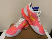 Mizuno Women’s Wave Enforce Tour AC White/Red/Pink