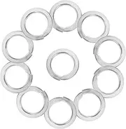 100pcs Lock Washer Washers Convenient Washer Spring Washer Part Convenient Spring Washer Stainless Steel Spring Washer Portable Stainless Washer Spring Washer M8 Silver AUTSUPPL