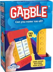 Outset Media Gabble Can You Name Em All Travel Edition Card Game (OUT11700)