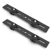 8 inch Flash Bracket, Dual Camera Mount Flash Bracket Extension Bar with 1/4 ...