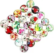 GRIRIW 50pcs Gem Sticker Ring Face Jewelry Material Jewelry Making Crafts Accessories Sticker Gems DIY Crafts Accessories Glass Patch Glass Decals