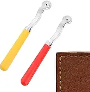 Tracing Wheel Sewing Tool - Practical Leather Cloth Fabric Serrate Tracing Wheel Sewing Tool,Serrated Tracing Wheel for Leather Sewing