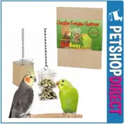 Featherland Paradise Creative Foraging HideAway Box Feeder + Refills 5pk
