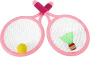 BESPORTBLE Portable Children's Badminton Set Professional Racket Tennis Racket Fun for Boys and Girls Strengthen Parent-Child Relationships