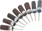 Homoyoyo 1set Sandpaper Sticks Grinding Rolls and Polishing Wheels for Electric Grinders Sanding Accessories for Polishing
