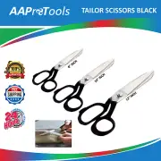 GERMAN Heavy Duty STEEL Upholstery CARPET Shear Tailor Scissors 8" 10" 12" Black