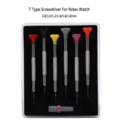 T-Screwdriver Watch Removal Tool Set Spare Bits For Rlx Repair Strap Adjustment