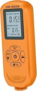 ROMISBABA 1set Auto Coating Thickness Gauge Tester for Car Paint Anodized and More Accurate Coating Thickness Measurement Tool for Industrial and Automotive Use