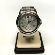 Victorinox Swiss Army 100 meter Date Watch New Battery