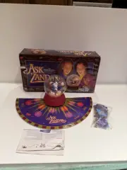 Vintage Milton Bradley Ask Zandar Board Game 1992 Near COMPLETE WORKS Great