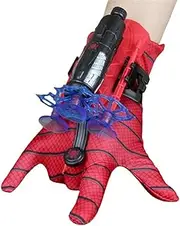 Spider Web Shooter Man for Kids - Spider Launcher Bracers Accessories, Kids Superhero Magic Gloves with Wrist Ejection Launcher