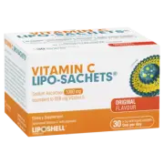 Lipo-Sachets Vitamin C 30 x 5g - Original Flavour Support Immune System